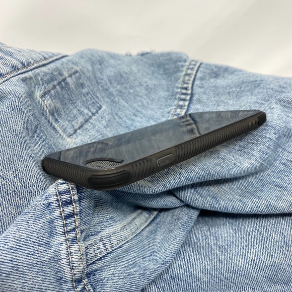 iPhone XS Max Case Clear Black Glitter Cover NEW - Picture 3 of 7